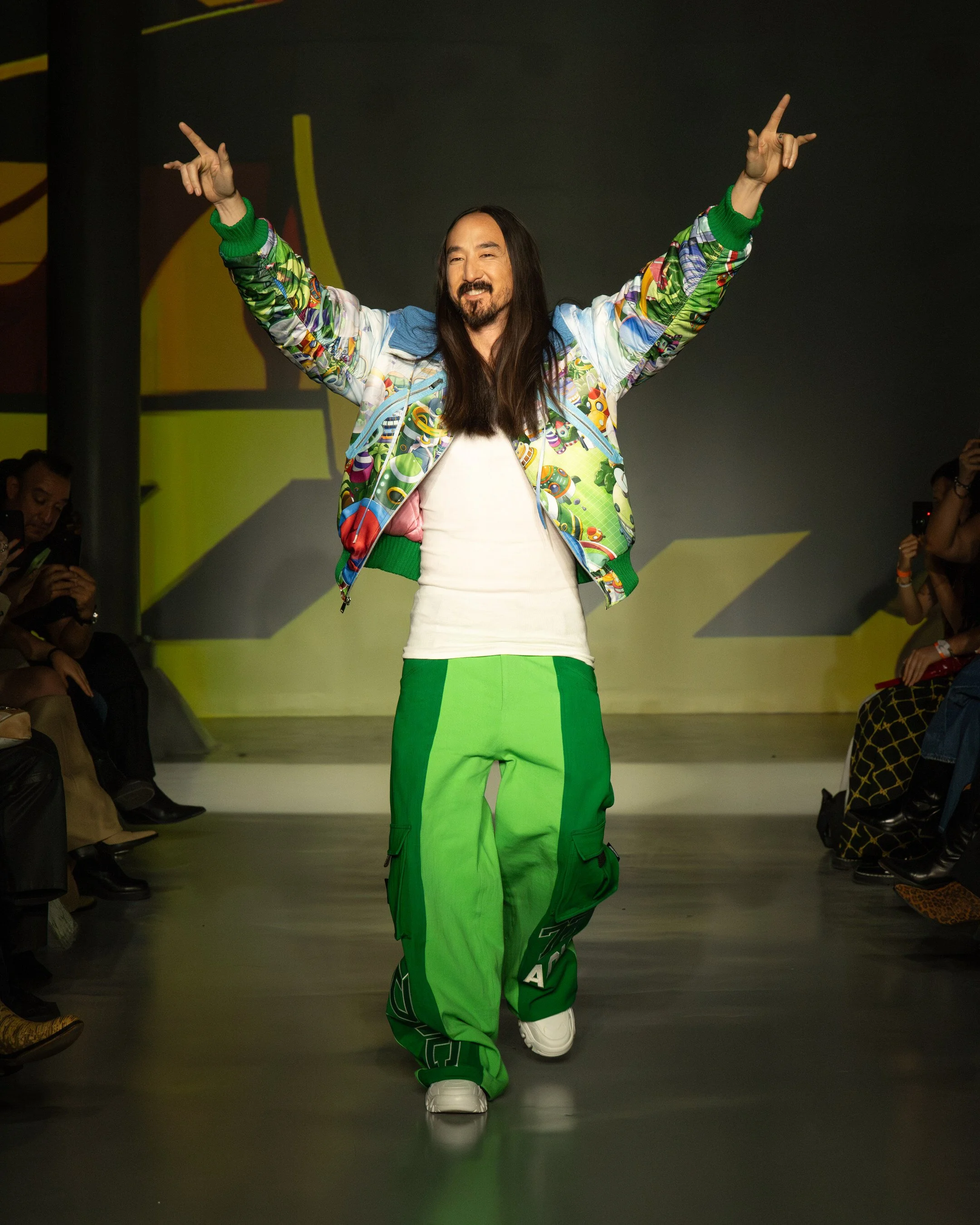 Steve Aoki Debuts DIM MAK x ONE PIECE Collaboration at New York Fashion Week V SHADES